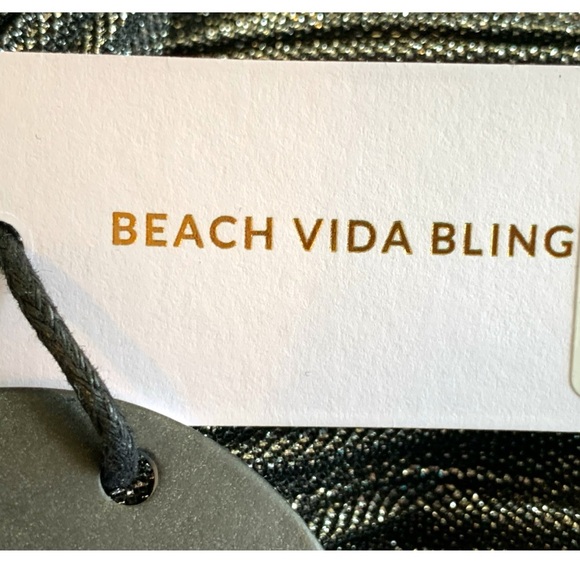 SOCIETY AMUSE SILVER METALLIC PLISSE PANTS & MATCHING TOP. WOMEN’S SIZE XS. NWT - Picture 11 of 11